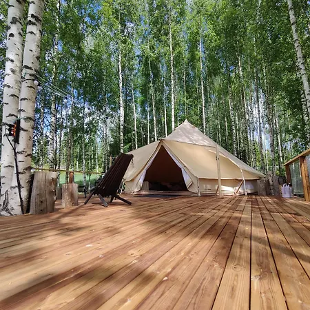 Kaekiniitty Glamping Cuckoo Camp 豪华帐篷