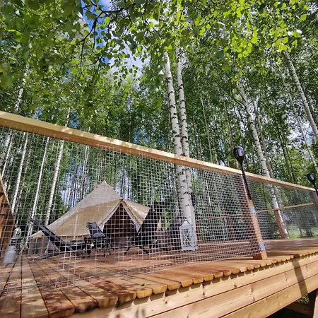 豪华帐篷 Kaekiniitty Glamping Cuckoo Camp